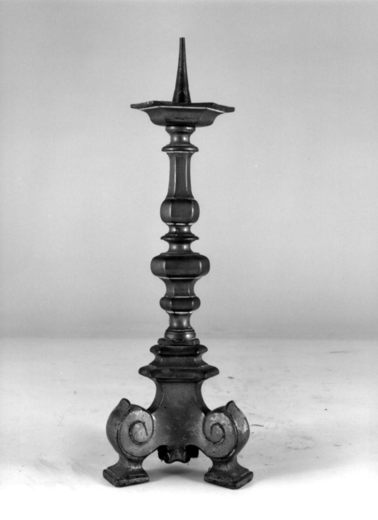 candeliere d'altare - ambito veneto (sec. XIX)