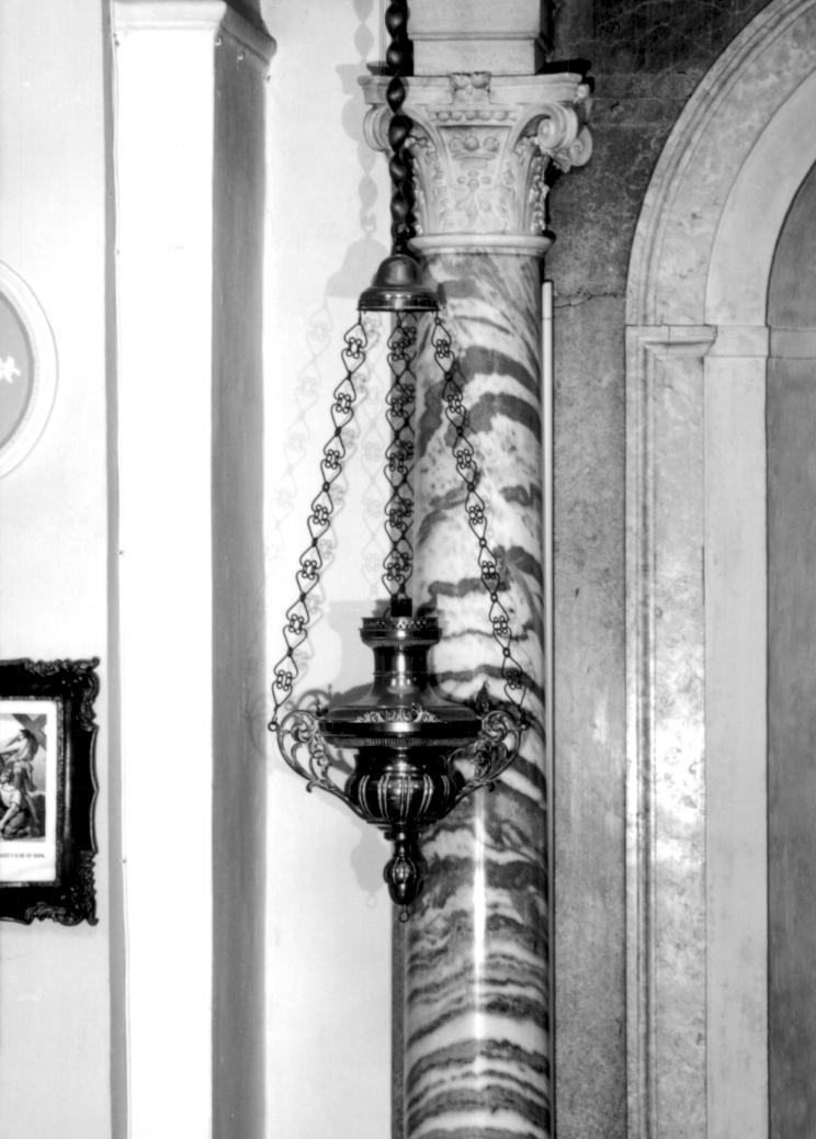 lampada del SS. Sacramento - ambito veneto (sec. XIX)