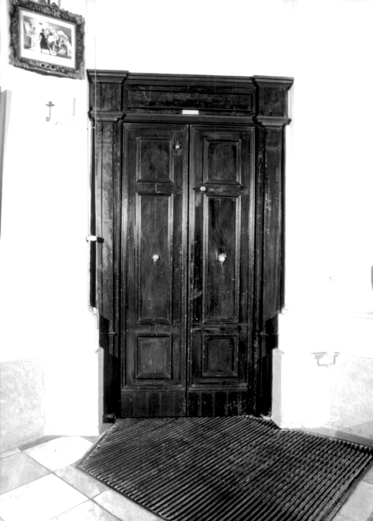 porta - a due battenti - ambito veneto (seconda metà sec. XVIII)