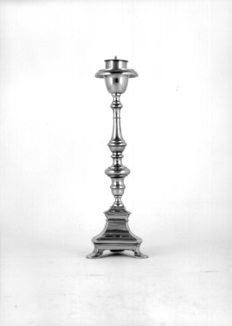 candeliere d'altare - ambito veneto (primo quarto sec. XX)