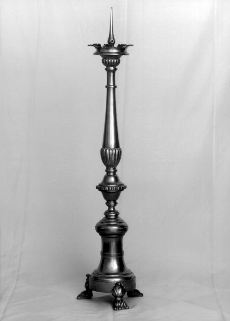 candeliere d'altare - ambito veneto (sec. XIX)