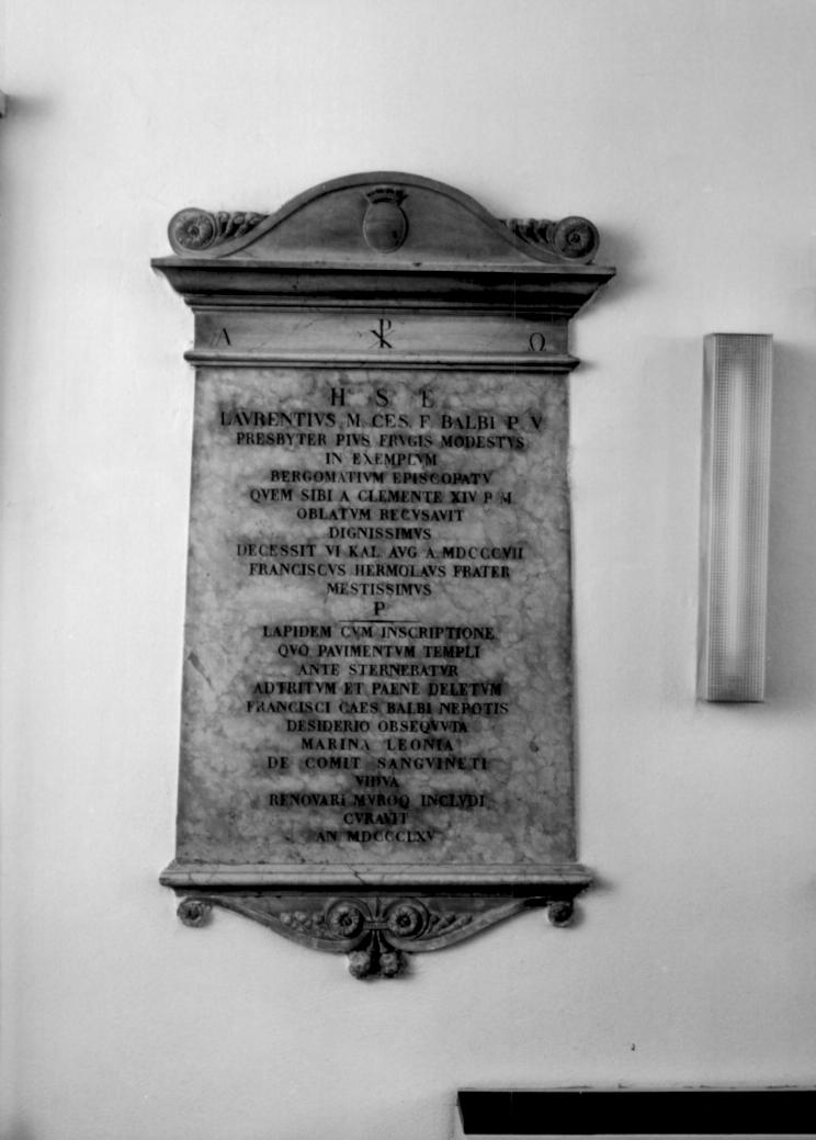 lapide - ambito veneto (sec. XIX)