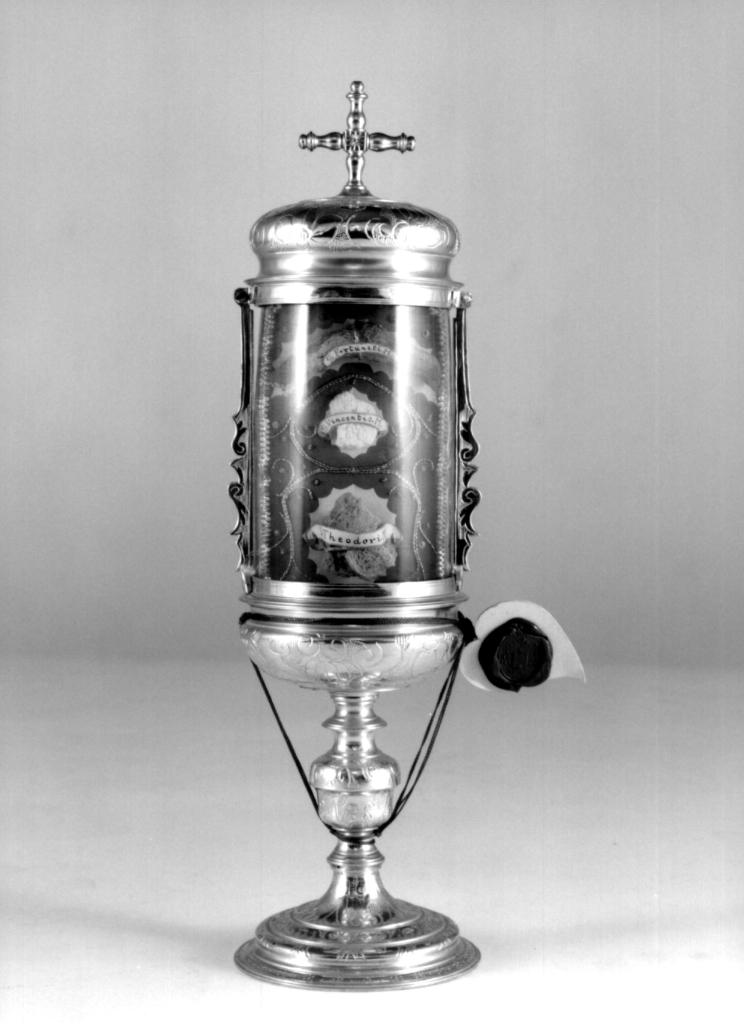 reliquiario - ambito veneto (seconda metà sec. XIX)