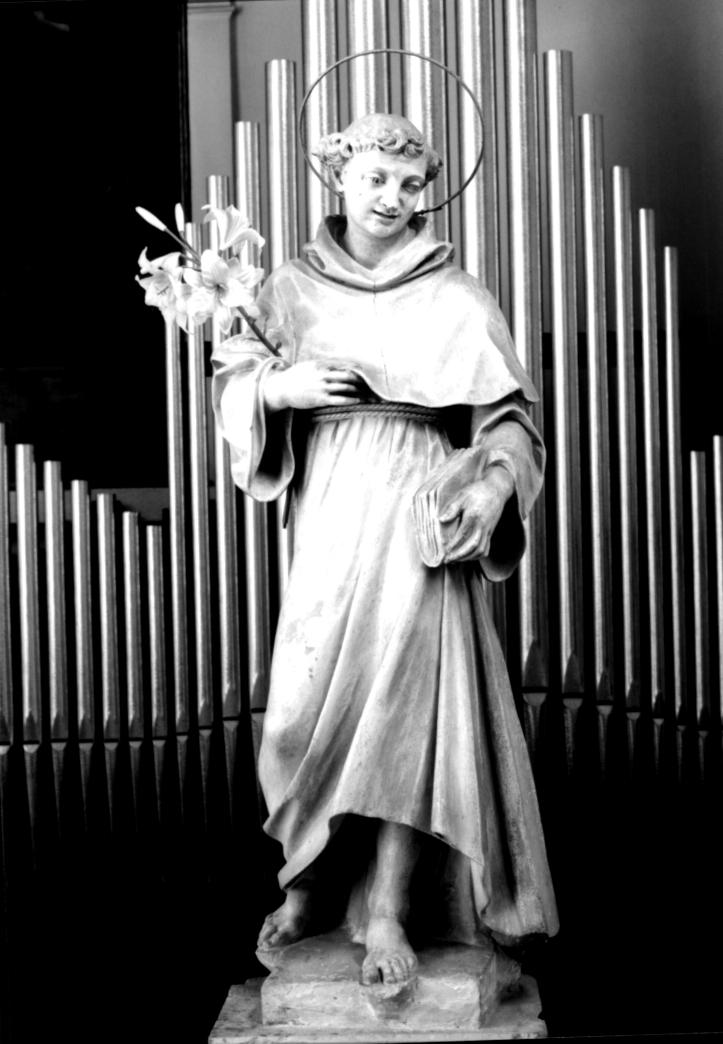 Sant'Antonio da Padova (statua) - ambito veneto (seconda metà sec. XVIII)