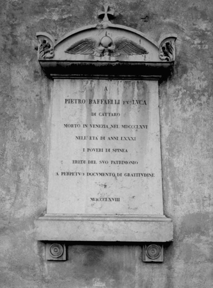 lapide - ambito veneto (sec. XIX)