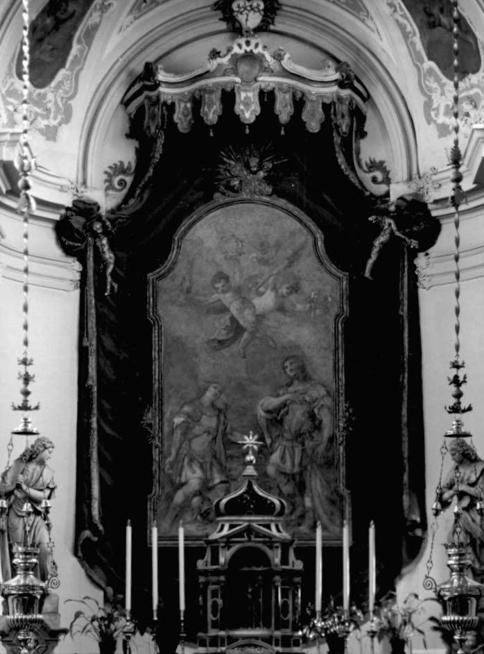 baldacchino d'altare - ambito veneto (sec. XVIII)