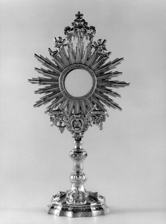ostensorio - ambito veneto (sec. XIX)