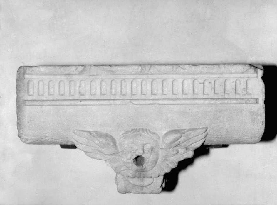 lavabo - ambito veneto (sec. XVI)