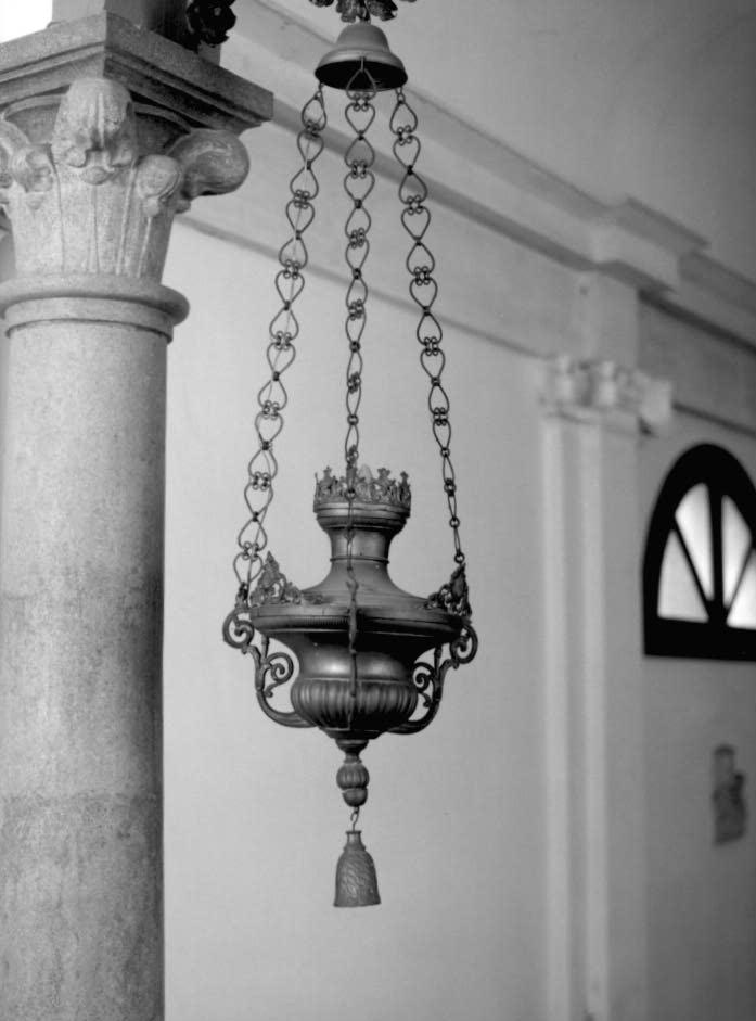 lampada del SS. Sacramento - ambito veneto (sec. XIX)