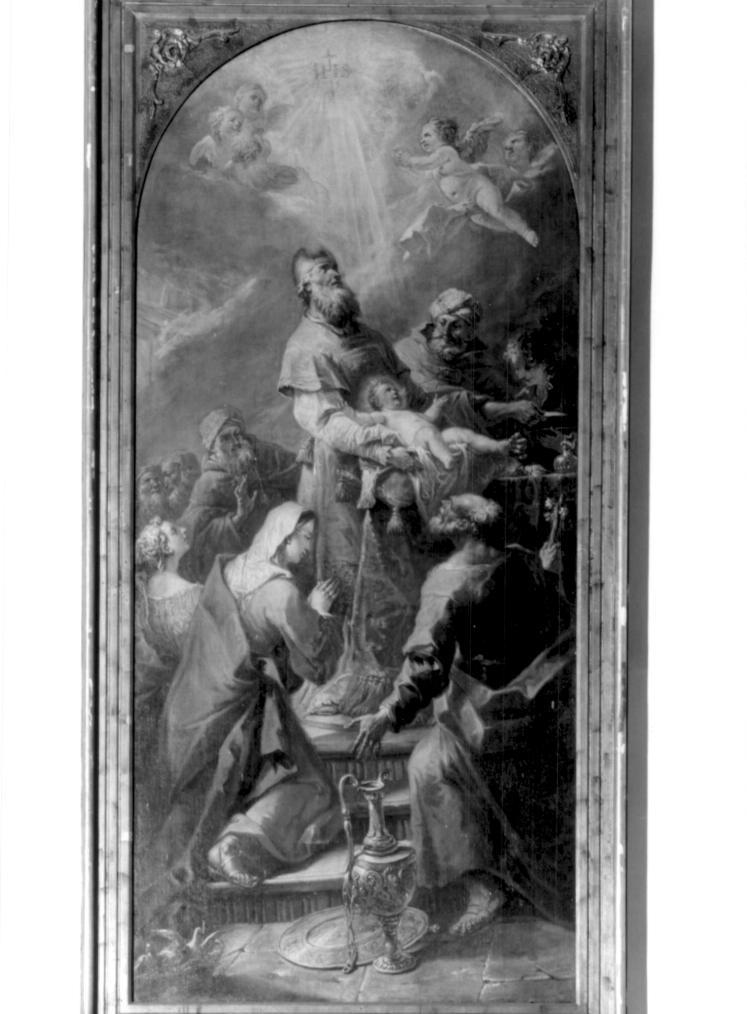 presentazione di Gesù al tempio (pala) - ambito veneto (sec. XVIII)