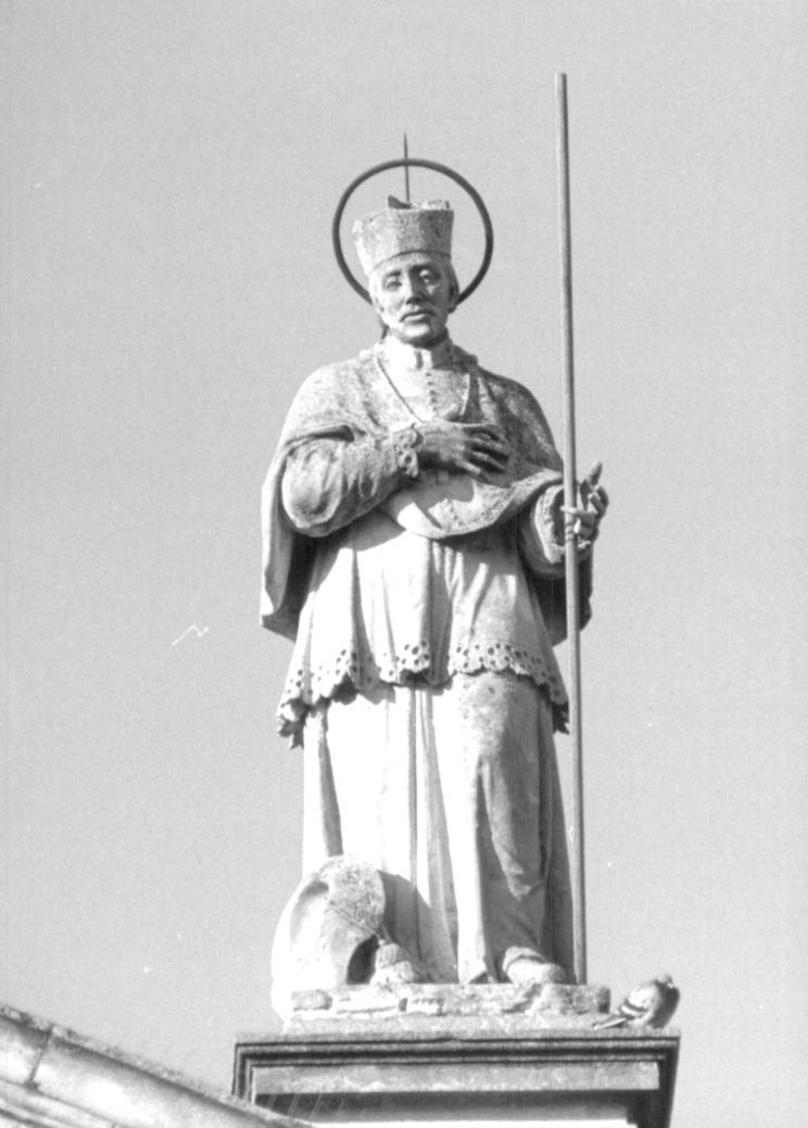 Sant'Ambrogio (statua) - ambito veneto (secc. XVIII/ XIX)