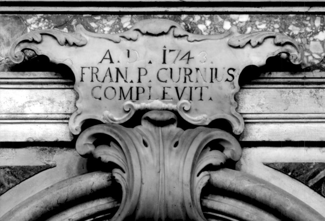 lapide - ambito veneto (sec. XVIII)