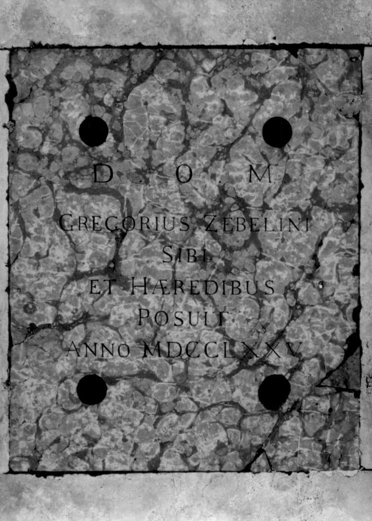 lapide - ambito veneto (sec. XVIII)