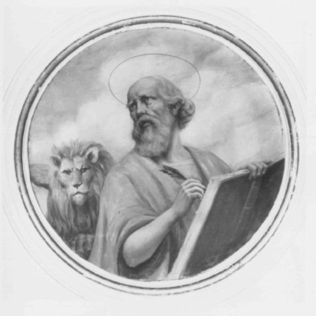 simbolo di San Matteo Evangelista (dipinto) di Poppini Giuseppe - ambito vicentino (sec. XIX)