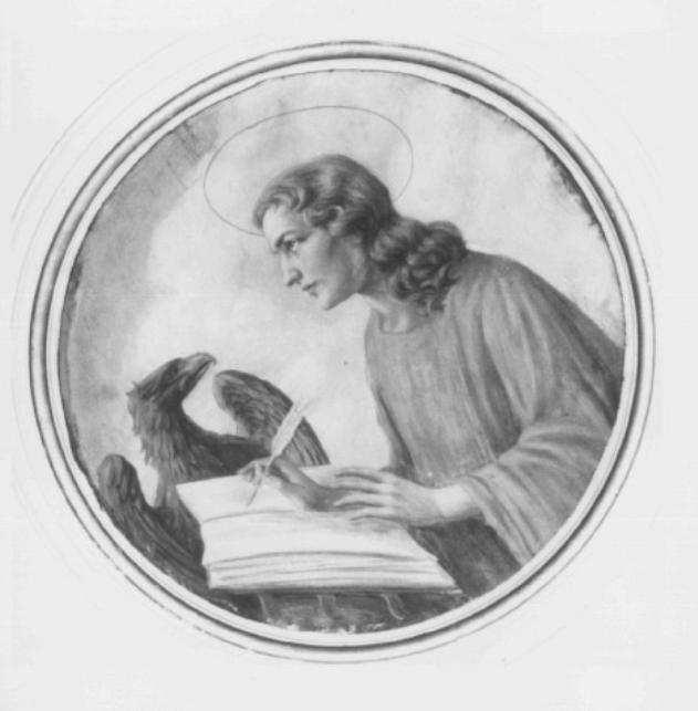 simbolo di San Giovanni Evangelista (dipinto) di Poppini Giuseppe - ambito vicentino (sec. XIX)
