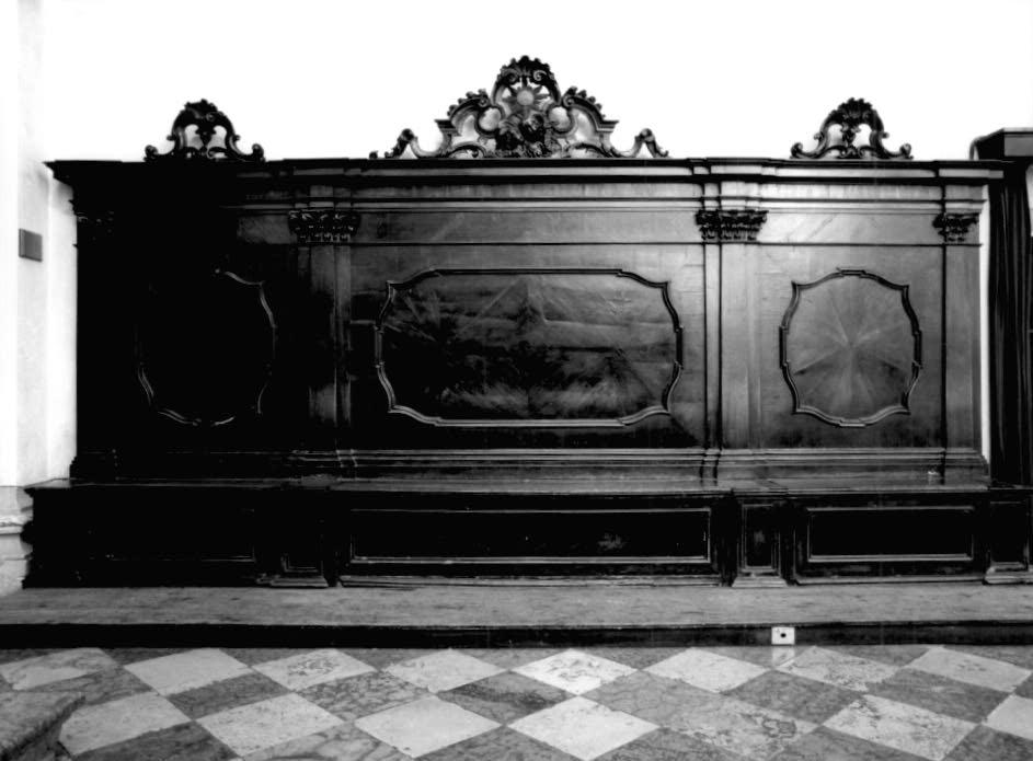 stalli del coro - ambito veneto (secc. XVII/ XVIII)