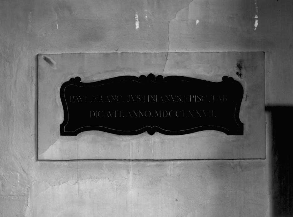 lapide - ambito veneto (sec. XVIII)