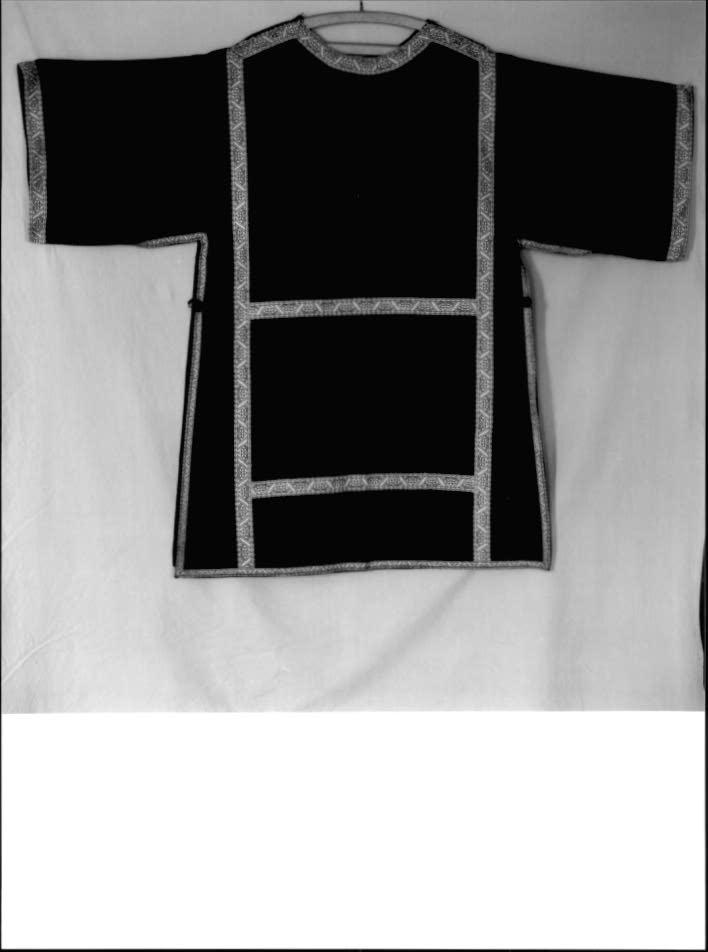 tunicella - ambito veneto (secc. XIX/ XX)