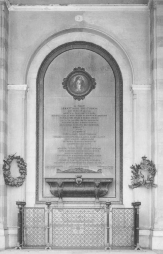 monumento funebre - produzione italiana (sec. XX)