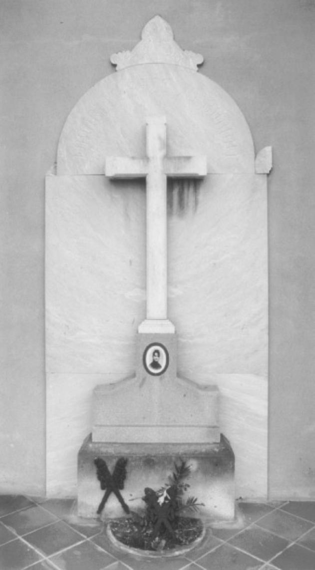 monumento funebre - ambito veneto (sec. XIX)