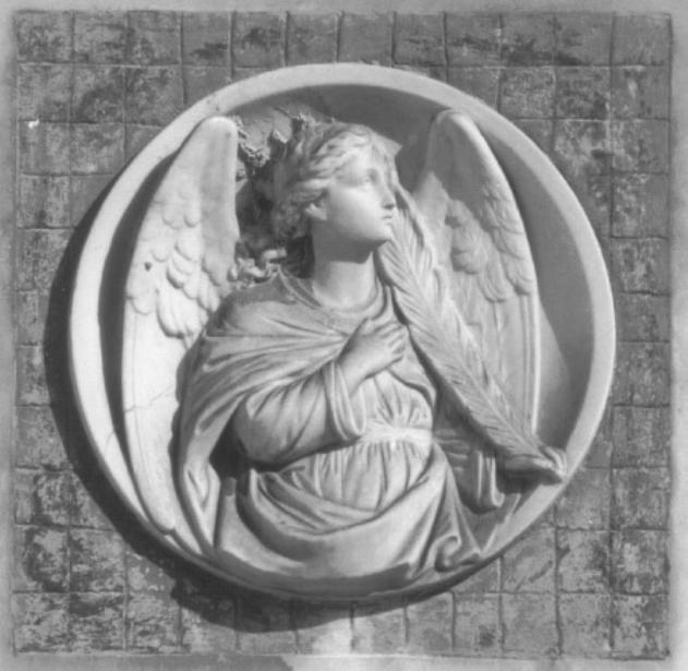 angelo custode (rilievo) - ambito veneto (sec. XIX)