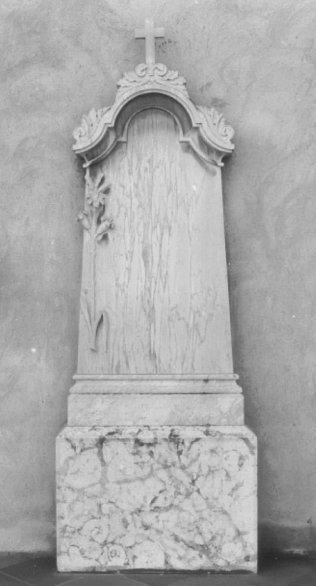 stele funeraria - ambito veneto (sec. XIX)