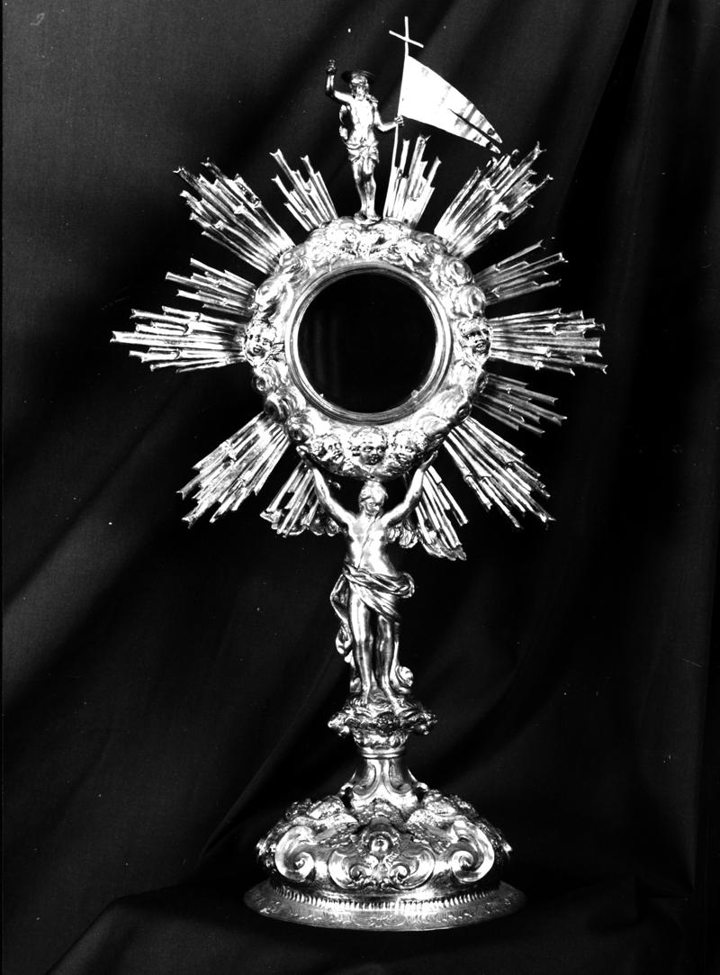 ostensorio - bottega veneta (prima metà sec. XVIII)