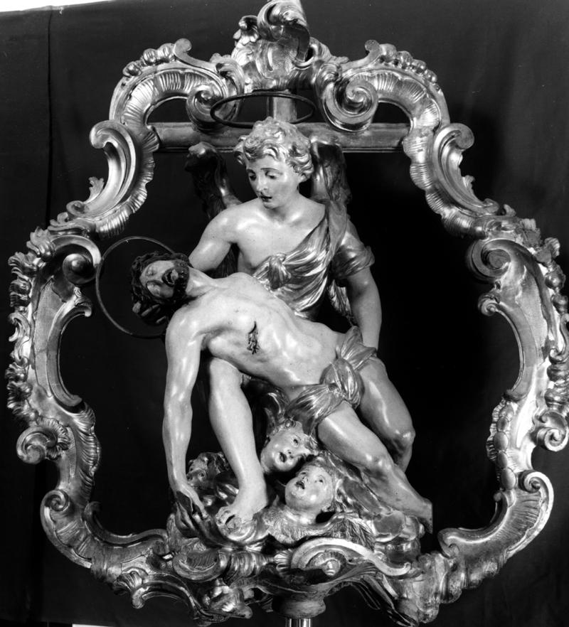 Pietà (emblema di confraternita) - bottega veneta (prima metà sec. XVIII)