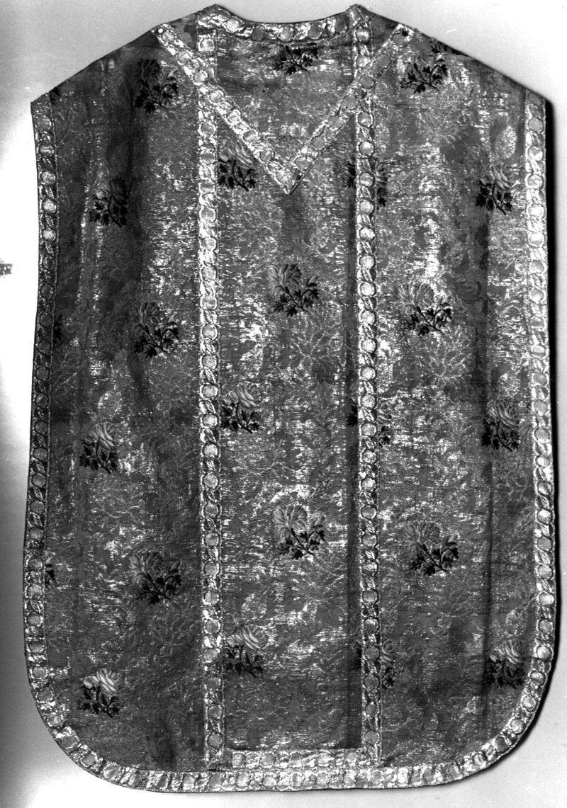 pianeta, elemento d'insieme - manifattura veneziana (fine/inizio secc. XVII/ XVIII)