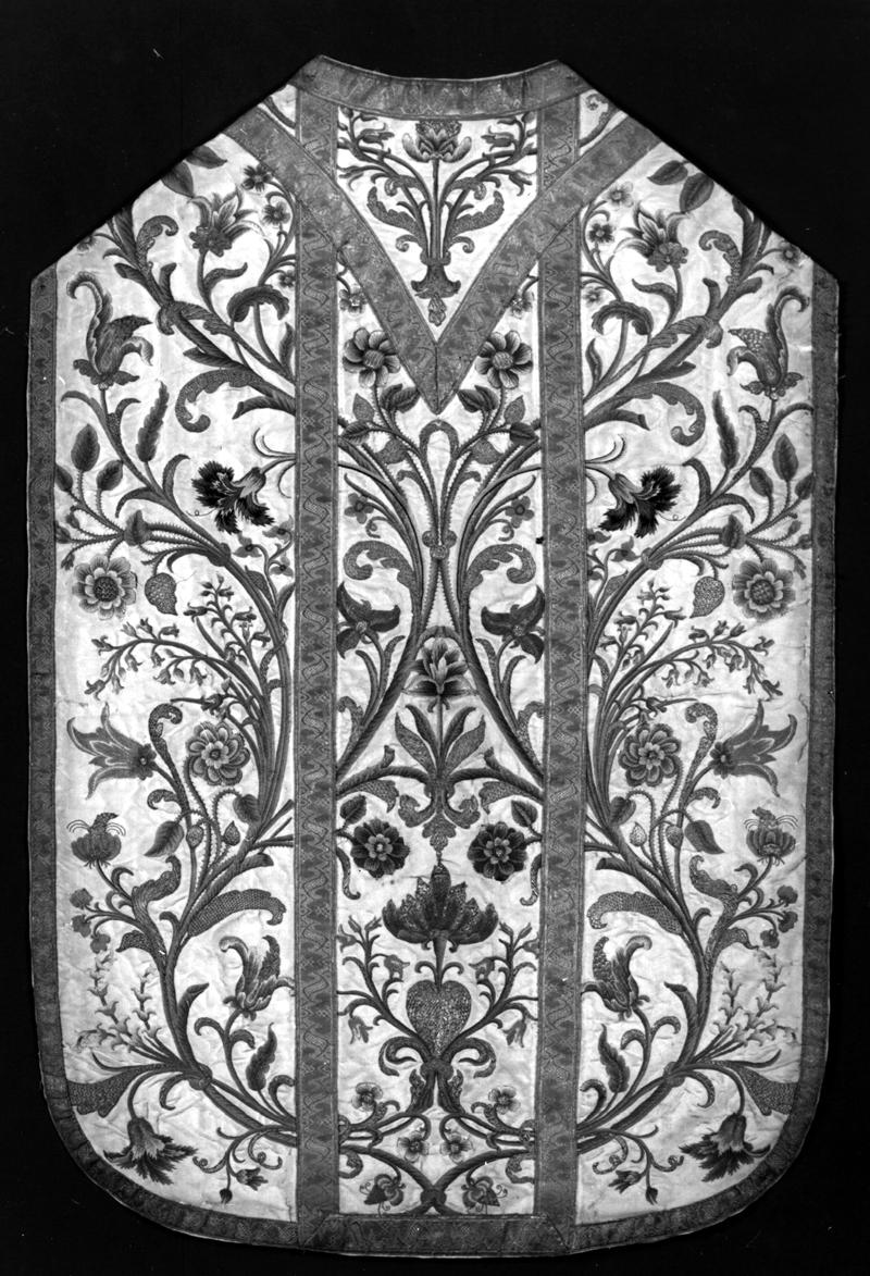 pianeta, elemento d'insieme - manifattura veneta (sec. XVIII)