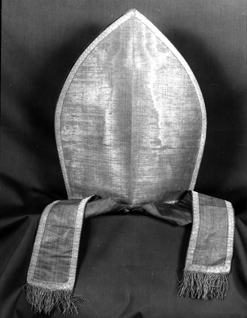 mitria - manifattura veneta (fine/inizio secc. XVII/ XVIII)