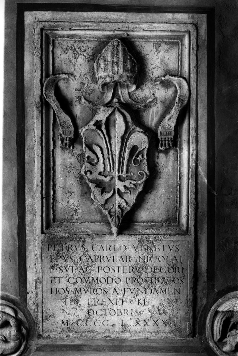 lapide - ambito veneto (sec. XV)