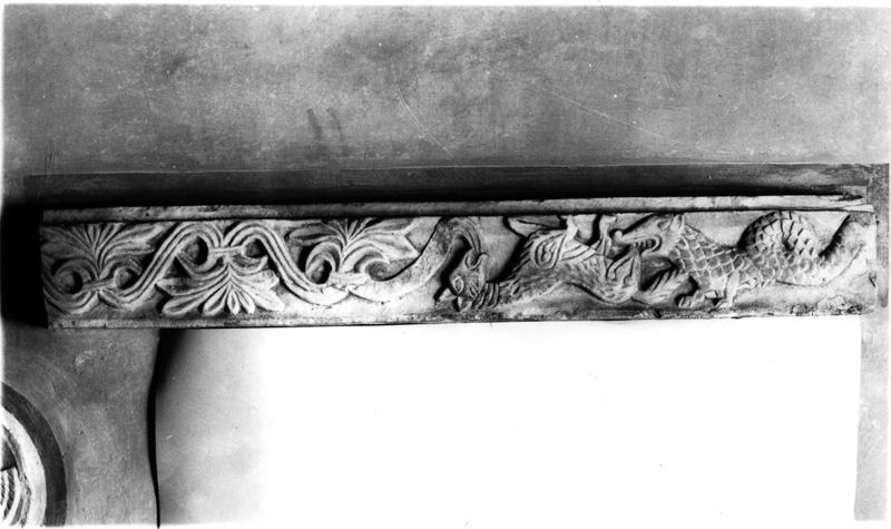 cornice, frammento - ambito veneto (sec. X)