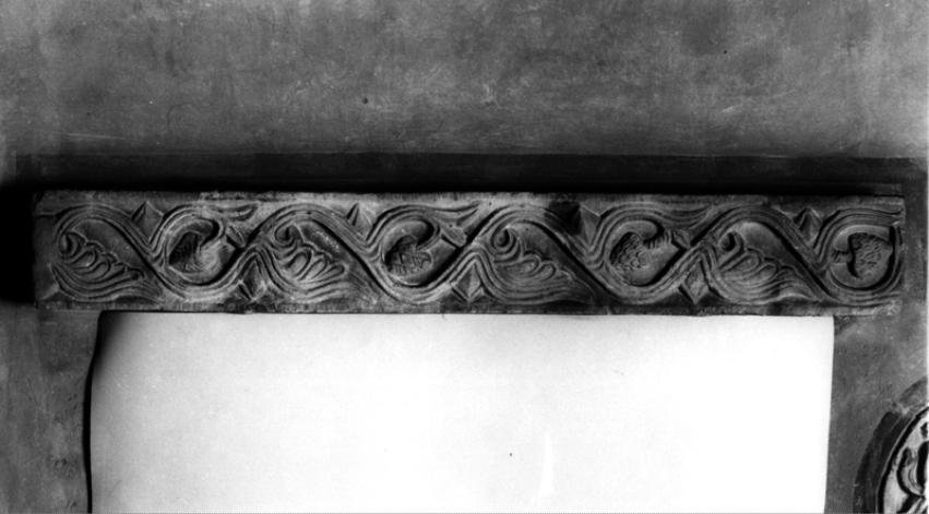 cornice, frammento - ambito veneto (sec. X)