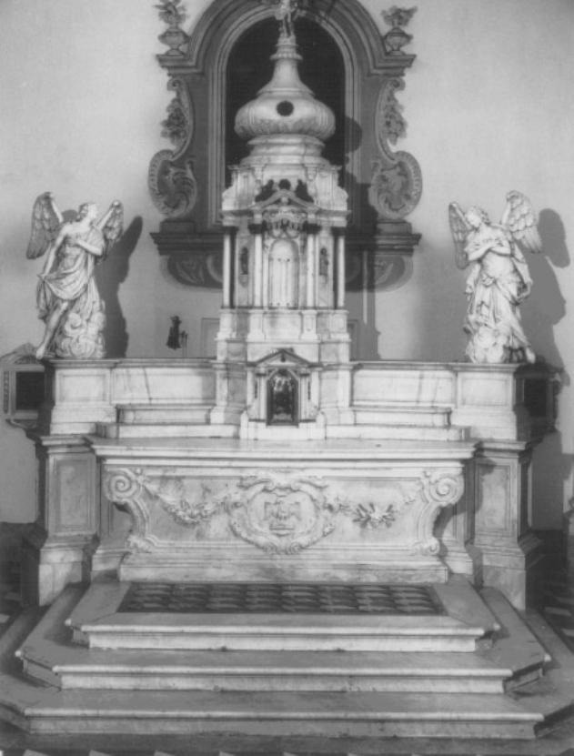 altare maggiore di Danieletti Giovanni (secc. XVIII/ XIX)