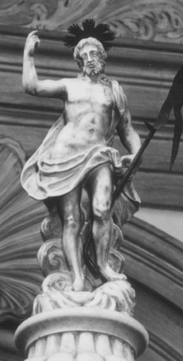 Cristo redentore (statua) di Danieletti Giovanni (sec. XVIII)