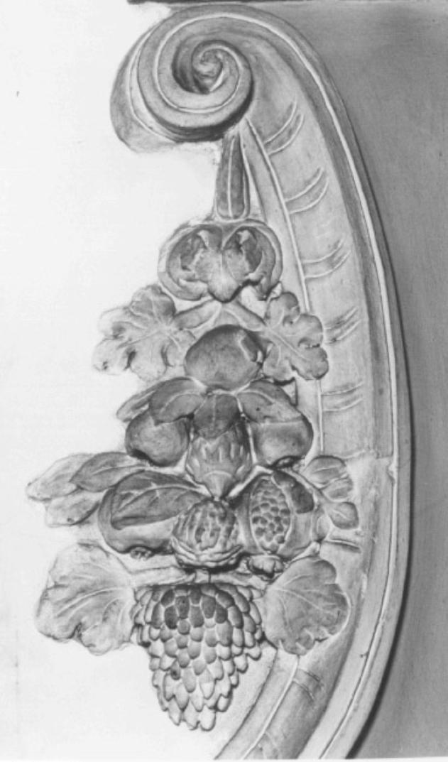 motivi decorativo (decorazione plastica) - ambito veneto (ultimo quarto sec. XVIII)