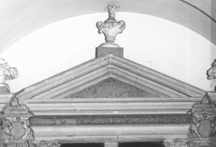 fastigio - ambito veneto (sec. XVIII)