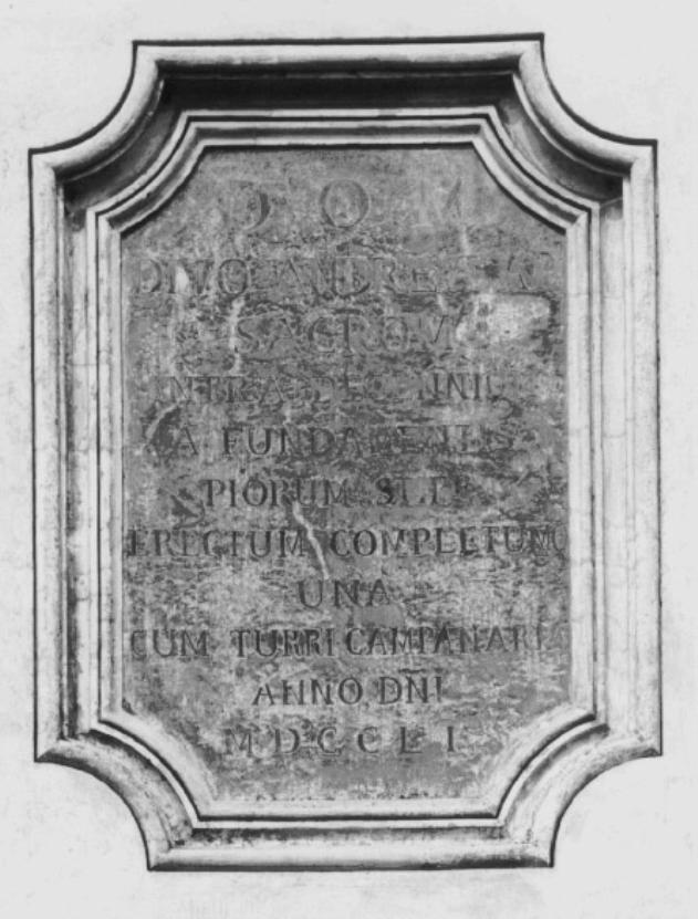 lapide - ambito padovano (sec. XVIII)