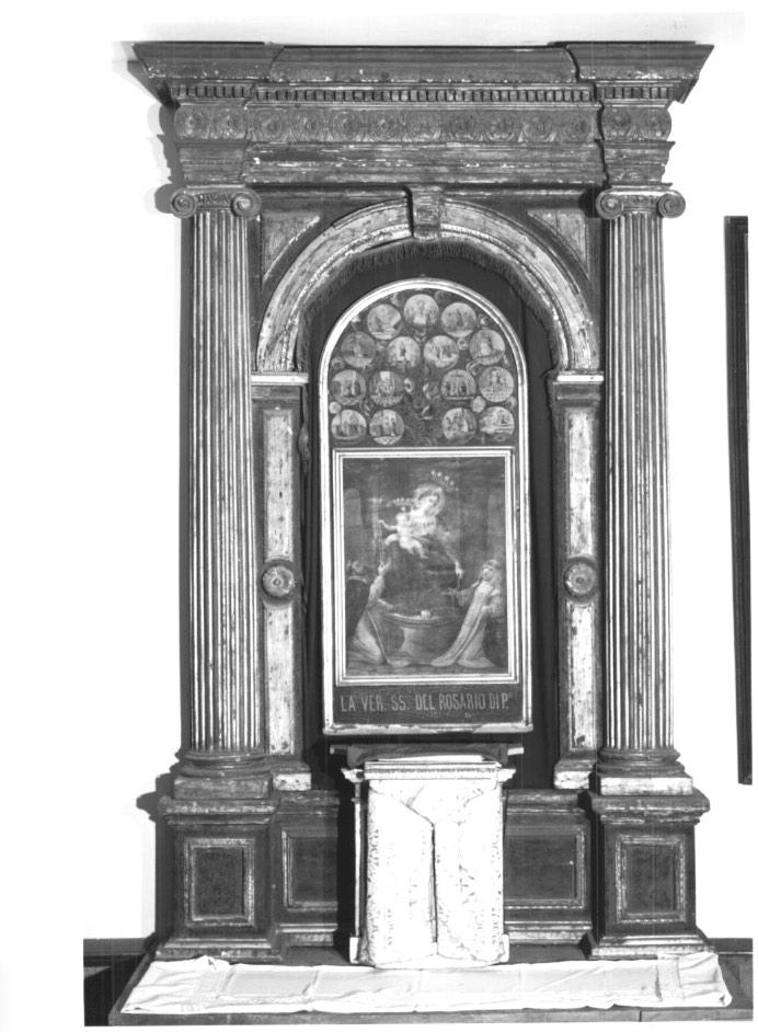 altare - a edicola - ambito veneto (secc. XVI/ XVII)