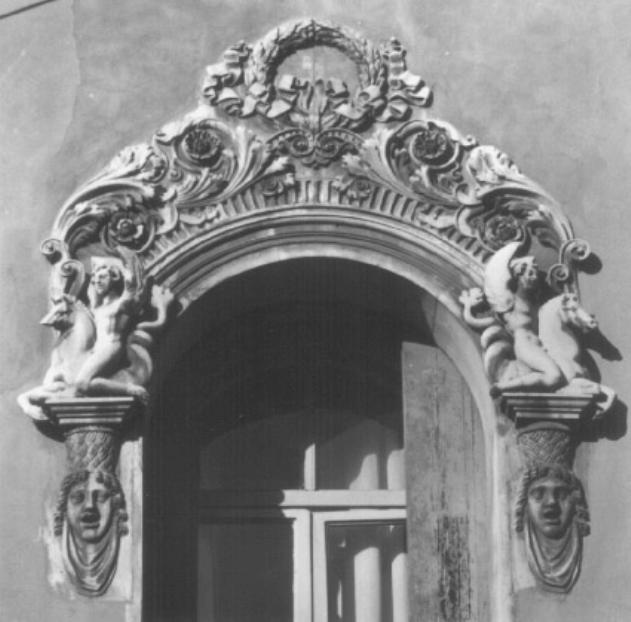 mostra di finestra di Jappelli Giuseppe - ambito veneto (sec. XIX)