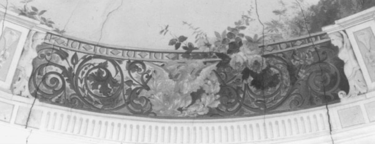 motivi vegetali a volute (dipinto) di Casa Giacomo (sec. XIX)