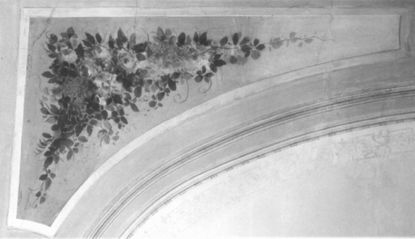 motivi decorativi floreali (dipinto) di Casa Giacomo (sec. XIX)