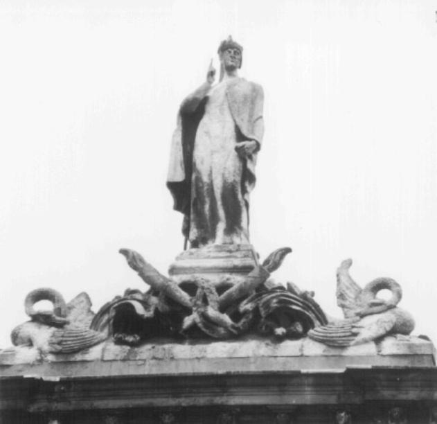 Dante Alighieri (statua) di Jappelli Giuseppe - ambito veneto (sec. XIX)