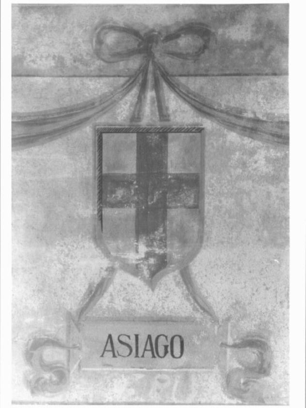 stemma di Asiago (dipinto) - ambito veneto (sec. XX)