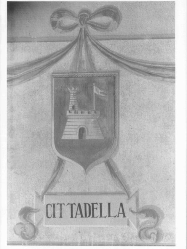 stemma di Cittadella (dipinto) - ambito veneto (sec. XX)