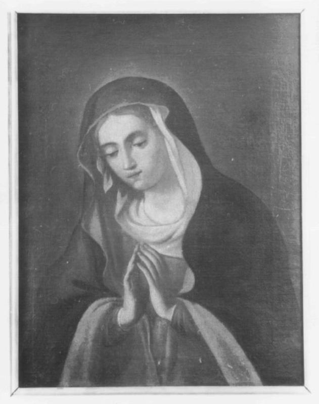 Madonna Addolorata (dipinto) di Strazzabosco Luigi (attribuito) - ambito veneto (secc. XVIII/ XIX)