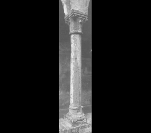 colonna - ambito veneto (sec. XV)