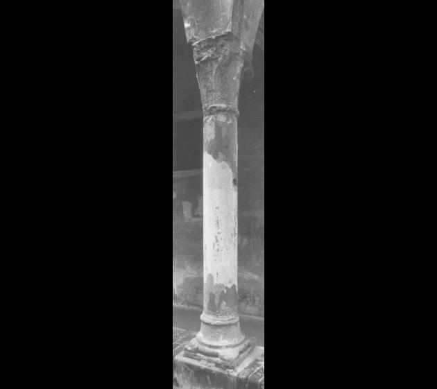 colonna - ambito veneto (sec. XV)