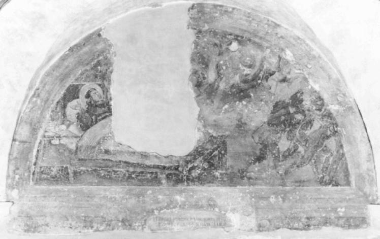 Visione di Sant'Antonio morente (dipinto) di Torri Pietro Antonio (e aiuti) (sec. XVII)